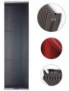 Радіатор опалення Instal Projekt Afro New пластинчастий 82,6х120 см 37 елементів сталь палітра IP на вибір AFRN-120/37