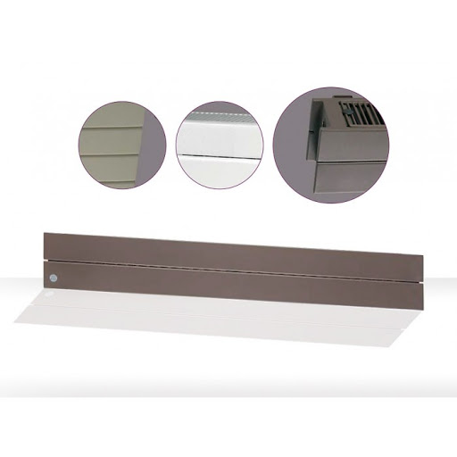 Радіатор опалення Instal Projekt Cover X21 пластинчастий 80х14,3 см 2 елементи сталь палітра IP на вибір COVX21-080 / 02