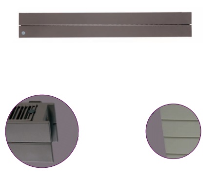 Радиатор отопления Instal Projekt Cover X21 пластинчатый 100х14,3 см 2 элемента сталь палитра IP на выбор COVX21-100/02