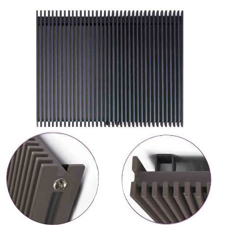 Радиатор отопления Instal Projekt Afro New пластинчатый 100,6х40 см 45 элементов сталь палитра IP на выбор AFRN-040/45