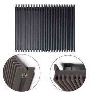 Радиатор отопления Instal Projekt Afro New пластинчатый 120,9х40 см 54 элемента сталь палитра IP на выбор AFRN-040/54