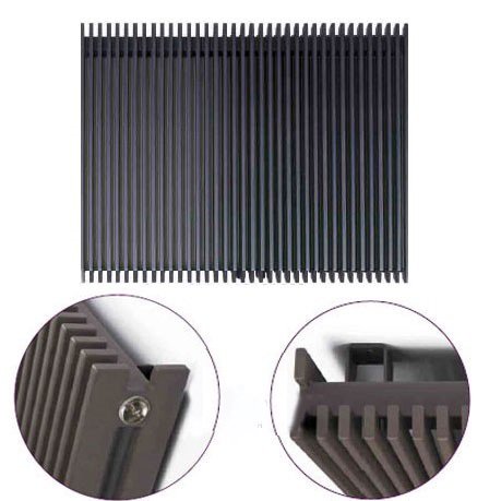 Радиатор отопления Instal Projekt Afro New пластинчатый 141,1х100 см 63 элемента сталь палитра IP на выбор AFRN-100/63