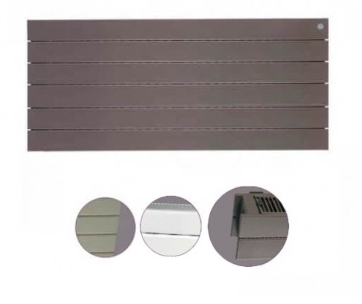 Радиатор отопления Instal Projekt Cover X21 пластинчатый 100х43,5 см 6 элементов сталь палитра IP на выбор COVX21-100/06