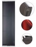 Радіатор опалення Instal Projekt Afro New пластинчастий 82,6х160 см 37 елементів сталь палітра IP на вибір AFRN-160/37