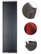 Радіатор опалення Instal Projekt Afro New пластинчастий 28,6х180 см 13 елементів сталь палітра IP на вибір AFRN-180/13