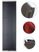 Радіатор опалення Instal Projekt Afro New пластинчастий 51,1х180 см 23 елемента сталь палітра IP на вибір AFRN-180/23