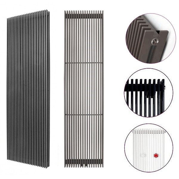 Радіатор опалення Instal Projekt Afro New X пластинчастий 62,4х40 см 28 елементів сталь палітра IP на вибір AFRNX-040/28