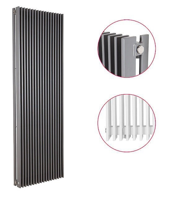 Радиатор отопления Instal Projekt Vivat трубчатый 109,5х120 см 37 секций сталь палитра IP на выбор VIV-120/37