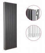 Радіатор опалення Instal Projekt Vivat трубчастий 37,5х180 см 13 секцій сталь палітра IP на вибір VIV-180/13