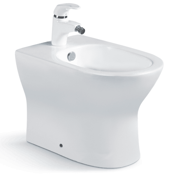 Біде підлогове Volle Fiesta 55.5х36 см з отвором під змішувач кераміка колір білий 13-77-235