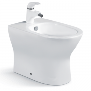 Биде напольное Volle Fiesta 55.5х36 см с отверстием под смеситель керамика цвет белый 13-77-235