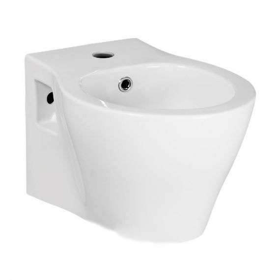 Біде підвісне Volle Iberia 52.6х35.8 см з отвором під змішувач кераміка колір білий 13-21-027