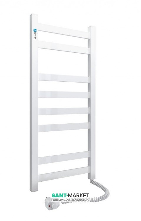 Електричний полотенцесушитель Navin Авангард 360Х800 мм правий з терморегулятором 12-028021-3680