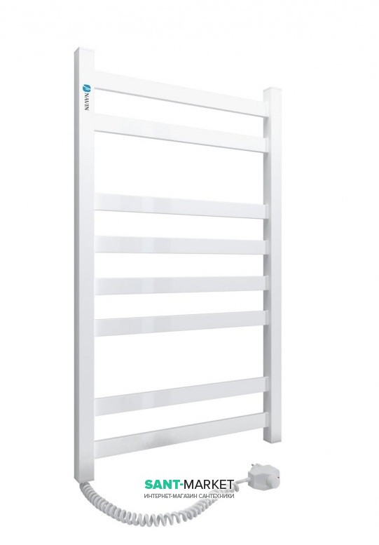Електричний полотенцесушитель Navin Авангард 480х800 мм лівий з терморегулятором 12-028121-4880