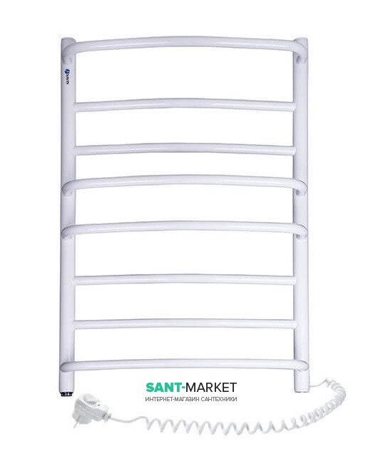 Електричний полотенцесушитель Navin Омега 530х800 мм правий 12-015030-5380