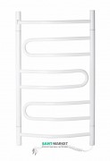 Електричний полотенцесушитель Navin Пірует 480х800 мм поворотний правий c терморегулятором 12-021031-4880