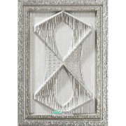 Плитка декор-вставка настінна El Molino Torso Medallon Plata 8х11 208707