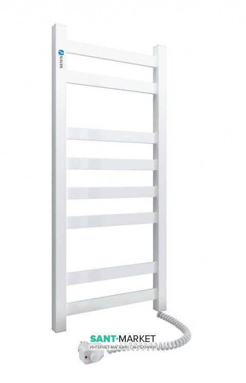 Електричний полотенцесушитель Navin Авангард 360Х800 мм правий з терморегулятором 12-028021-3680