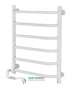 Електричний полотенцесушитель Navin Блюз 480х600 мм лівий з терморегулятором 12-006131-4860