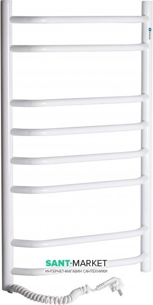 Электрический полотенцесушитель Navin Блюз 480х800 мм левый с терморегулятором 12-006131-4880