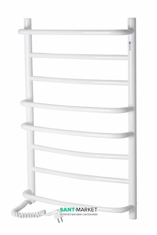 Электрический полотенцесушитель Navin Омега 530х800 мм левый 12-015130-5380