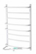 Электрический полотенцесушитель Navin Омега 530х800 мм левый c терморегулятором 12-015131-5380