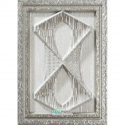 Плитка декор-вставка настінна El Molino Torso Medallon Plata 8х11 208707