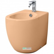 Біде підлогове ArtCeram File 2.0 36х52 см санфарфор помаранчевий FLB002 13; 00