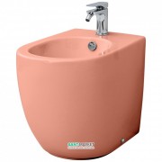 Біде підлогове ArtCeram File 2.0 36х52 см санфарфор червоний корал FLB002 14; 00