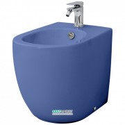 Біде підлогове ArtCeram File 2.0 36х52 см санфарфор синій FLB002 16; 00