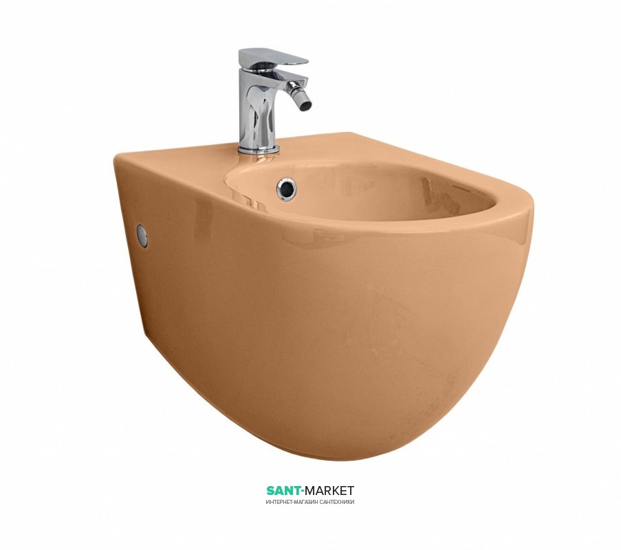 Биде подвесное ArtCeram File 2.0 36х52 см санфарфор оранжевый FLB001 13;00