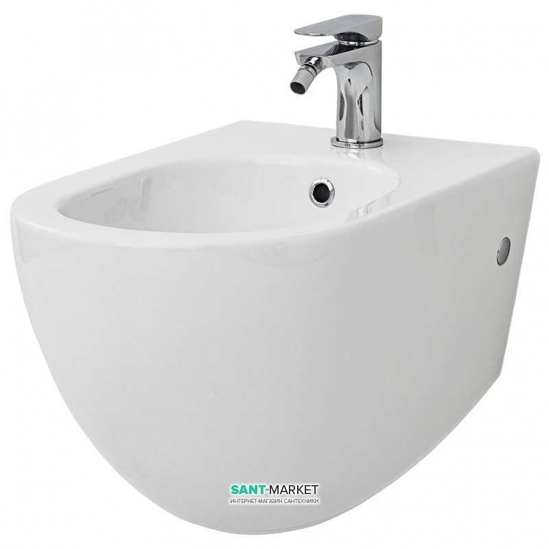 Биде подвесное ArtCeram File 2.0 36х52 см санфарфор белый глянцевый FLB001 01;00