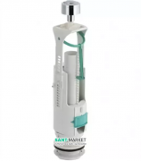 Механизм смыва для бачка унитаза Artceram File 2.0 хром FLA001