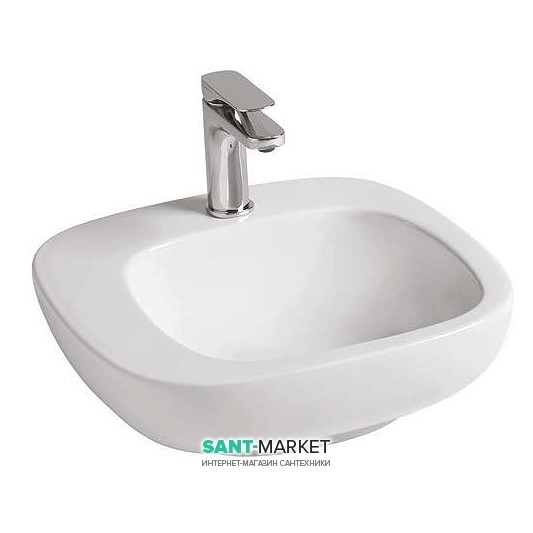 Раковина для ванної ArtCeram Dial 45х45 см білий глянсовий DAL002 01; 00