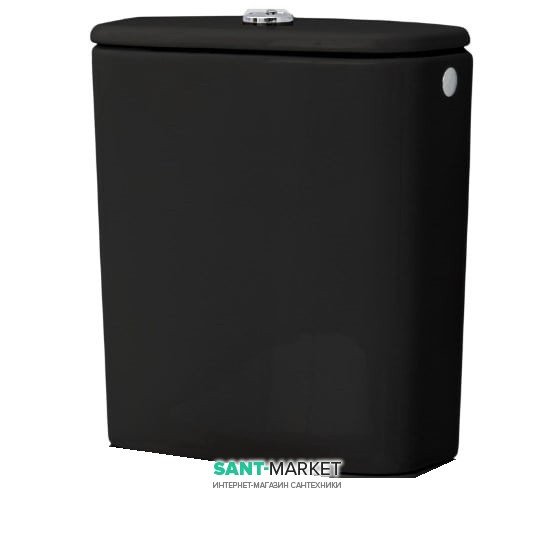 Сливной бачок для унитаза ArtCeram File 2.0 санфарфор чёрный глянцевый FLC001 03;00