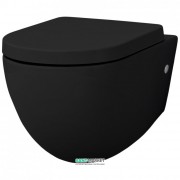 Унітаз підвісний ArtCeram File 2.0 36х52 см чорний глянсовий FLV001 03; 00