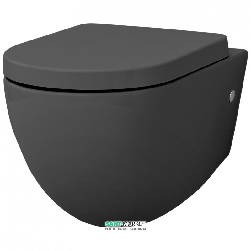 Унітаз підвісний ArtCeram File 2.0 36х52 см санфарфор сірий FLV001 15; 00
