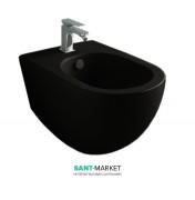 Біде підвісне ArtCeram File 2.0 36х52 см санфарфор чорний матовий FLB001 17; 00