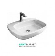 Раковина для ванної ArtCeram Dial 60х47 см білий глянсовий DAL001 01; 00
