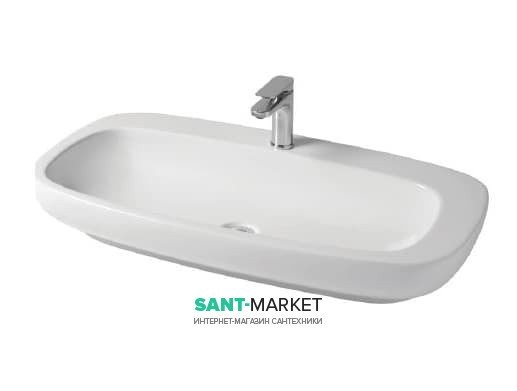 Раковина для ванной ArtCeram Dial 90х48,5 см белый глянцевый DAL004 01;00