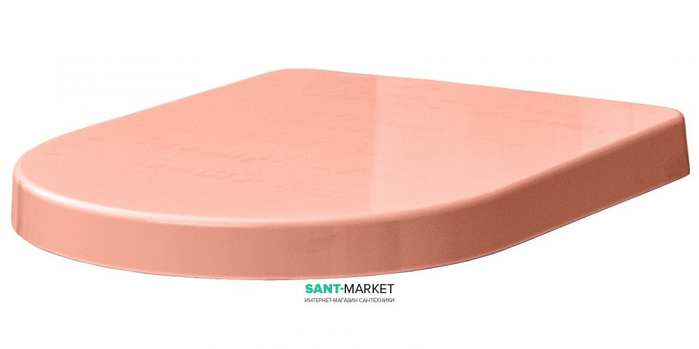 Сидіння з кришкою для унітазу ArtCeram File 2.0 червоний корал FLA002 14
