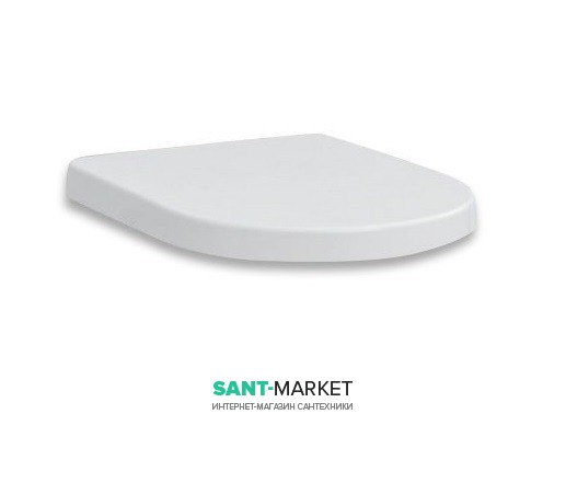Сидіння з кришкою для унітазу ArtCeram File 2.0 білий глянсовий FLA003 01