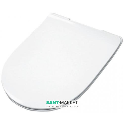 Сиденье с крышкой для унитаза ArtCeram File 2.0 белый глянцевый  FLA007 01
