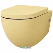 Унітаз підвісний ArtCeram File 2.0 36х52 см санфарфор жовтий FLV001 12; 00
