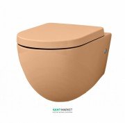 Унитаз подвесной ArtCeram File 2.0 36х52 см санфарфор оранжевый FLV001 13;00