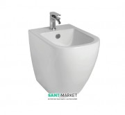 Биде напольное ArtCeram Faster 37х53 см белый матовый FSB002 05;00