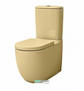 Чаша унитаза-моноблок ArtCeram File 2.0 36х67 см санфарфор жёлтый FLV003 12;00