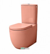 Чаша унитаза-моноблок ArtCeram File 2.0 36х67 см красный коралл FLV003 14;00