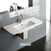 Раковина для ванной подвесная Hatria Erika Pro 100х45 см белый YXGN01