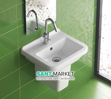 Раковина для ванної підвісна Hatria Erika Pro 45х38 см білий YXGI01